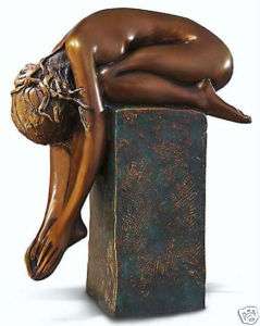 Original Bruno Bruni Bronzeskulptur La Spina (1999)   Galeriepreis 3 