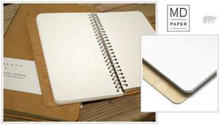   Kangaroo  Spiral Notebook featuring plain cream MD paper with pockets