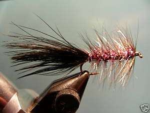 Seal Dubbing Wooly Bugger Guide Fly Streamer sz 8  