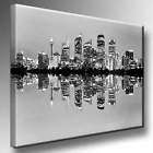 Leinwand Kunst Bild Sydney Oper Australien Schwarzweiß, Leinwand Bild 