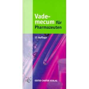 Vademecum für Pharmazeuten  Josef Kraus, Rudolf Schmidt 