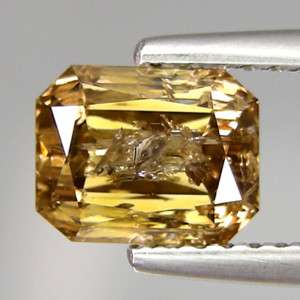 71cts Radiant Fancy Champagne Natural Loose Diamond  