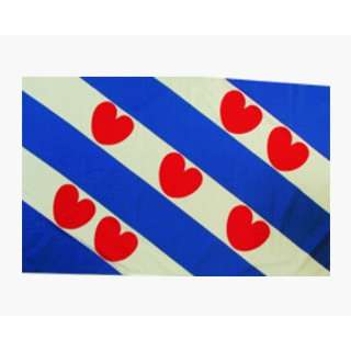Fahne Flaggen HOLLAND FRIESLAND 150x90cm  Sport & Freizeit