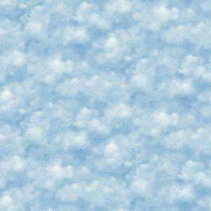 The Wallpaper Company 56 Sq.ft. Blue Cloudy Day Wallpaper WC1285341 at 