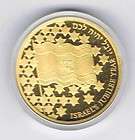1998 israel 50th jubilee 0 5oz pure gold coin box
