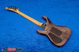 Jackson USA Custom Shop Exotic Flamed Dinky  solid flame maple   trans 
