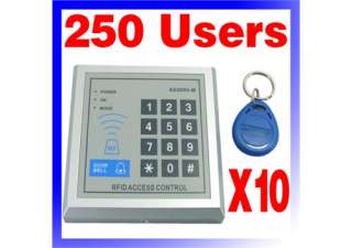 Entry Door Lock Access Control System RFID Proximity  