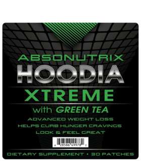 Absonutrix Hoodia Xtreme with Green Tea   1 Pack   30 Patches   Free 
