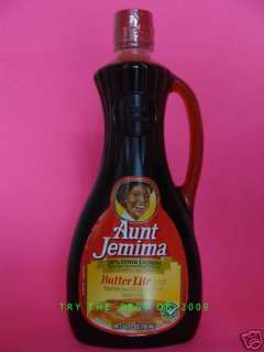 Aunt Jemima BUTTER LITE Syrup Waffle 50%Fewer Calories  