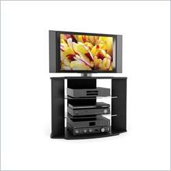 Sonax Rio Black 32 42 Flat Panel Plasma/LCD s TV Stand  
