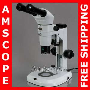 8X 80X Common Main Objective CMO Stereomicroscope with Large Depth of 