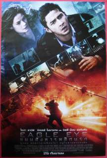 Eagle Eye Thai Movie Poster 2008 Shia LaBeouf  