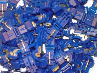 100 BLUE T TAPS 16 14 AWG ELECTRICAL WIRE CONNECTORS  