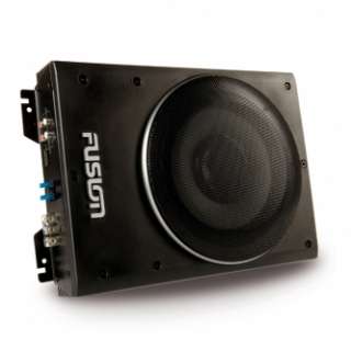 Fusion CP AS1080 Under Seat Slim 8 Active Amplified Sub Subwoofer 
