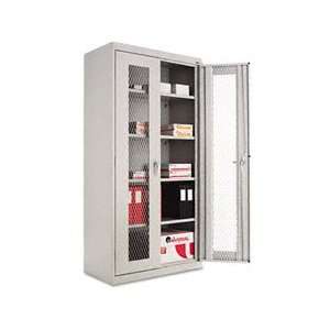  Alera Assembled Storage Cabinet w/See Thru Doors, 36w x 
