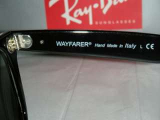 Ray Ban WAYFARER BLACK RB 2140 901 54mm LARGE NEW AUTH 805289126584 