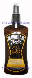 Hawaiian Tropic Body Gloss Moisturiser   TAN ENHANCER  