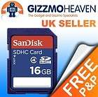 16gb sandisk sd sdhc memory card for casio nikon canon brand new free 