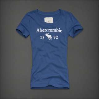 Abercrombie & Fitch T Shirt da Donna A&F Core Moose L  