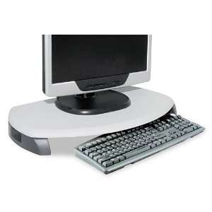  Kantek : CRT/LCD Stand with Keyboard Storage, 23w x 13 1 