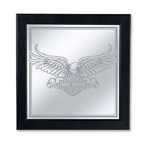 Harley Davidson Motorcycle Licensed Glass Mirror 