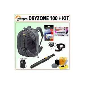 Lowepro DryZone 100 Waterproof Camera Bag Backpack + Accessory Kit