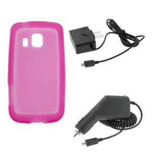   Cover Case+Car Charger+Home Travel Charger for Sprint LG Optimus S