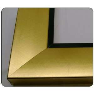  11x17   11 x 17 Wide Gold With Black Lip Solid Wood Frame 