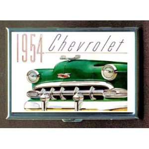  1954 CHEVROLET, RETRO AUTO AD, ID Holder, Cigarette Case 