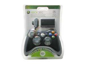    Microsoft Xbox 360 Wireless Controller Black and Play 