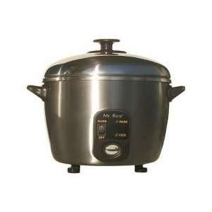   Cups Stainless Steel Rice Cooker / Steamer