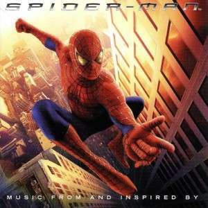 CD Spider Man   Soundtrack V/A (3 D cover) 696998640221  