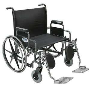  Wide Wheelchair   30W x 20D Desk Length Arms