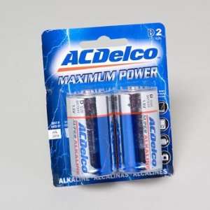  AC Delco 2 Pack D Batteries Case Pack 48 Electronics