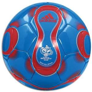  adidas WC06 Glider Soccer Ball ( DB Blue/Red ): Sports 