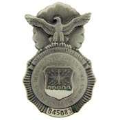 Badge USAF Air Force Police 1.75 in Lapel Pin  
