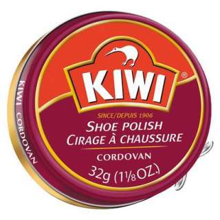 KIWI Cordovan Small Polish Paste Tin.Opens in a new window