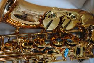 Firebird Pro Series Alto Sax Saxophone Gold Lacq  