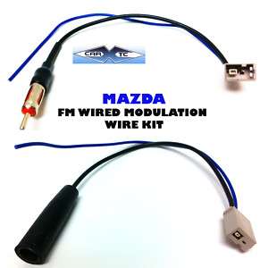 Mazda Antenna Adapter FM Modulator Wire Set 2009 2011  