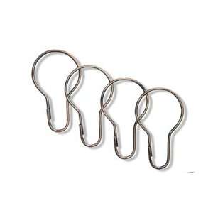  Antique Copper Shower Curtain Rings   Set of 12 Hooks 