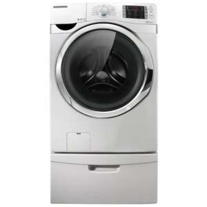    Samsung 4.3 Cu. Ft. White Front Load Washer   WF501ANW Appliances