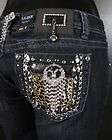 more options nwt womens la idol skinny jeans dangling crystal