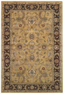 Capel Rugs Monticello Persian Wool Hand Tufted Area Rug/Amber/Brown 