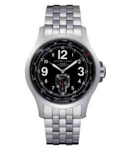  Khaki Aviation QNE Automatic Steel Watch H76515133 Hamilton Watches