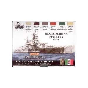  Lifecolor Paint Set   Camouflage Italian Navy WWII Acrylic 