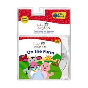    Baby Einsteins Discover Along On The Farm Book and CD Baby