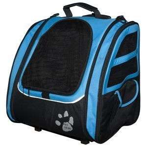 BLUE 5 in 1 Pet Dog Backpack Car Seat Carrier Tote NEW  
