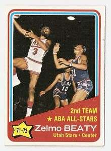 1972 73 Zelmo Beaty Topps Basketball Trading Card #256  
