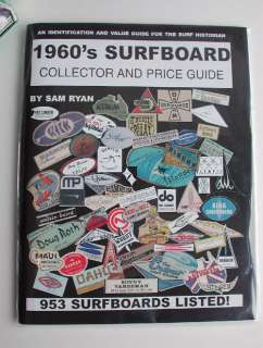 Vintage Surfboard Longboard Price Book  