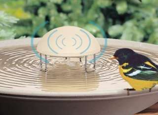 Water Wiggler with Rippling Brook Sound For Birdbath  